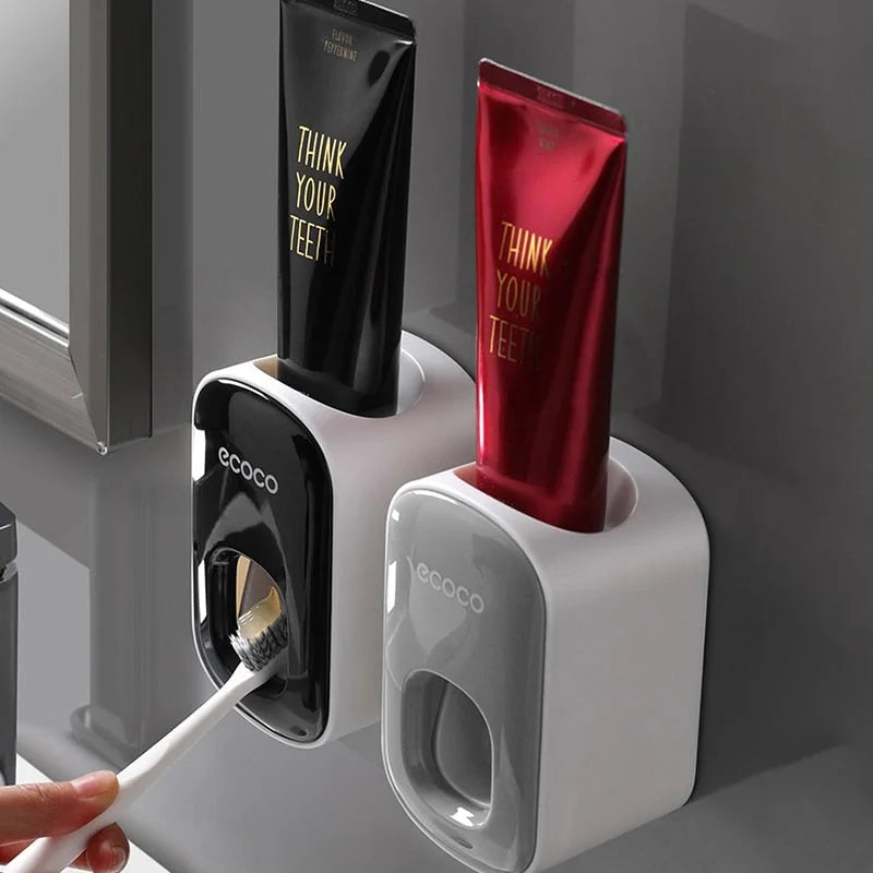 Convenient Automatic Toothbrush Holder Dispenser