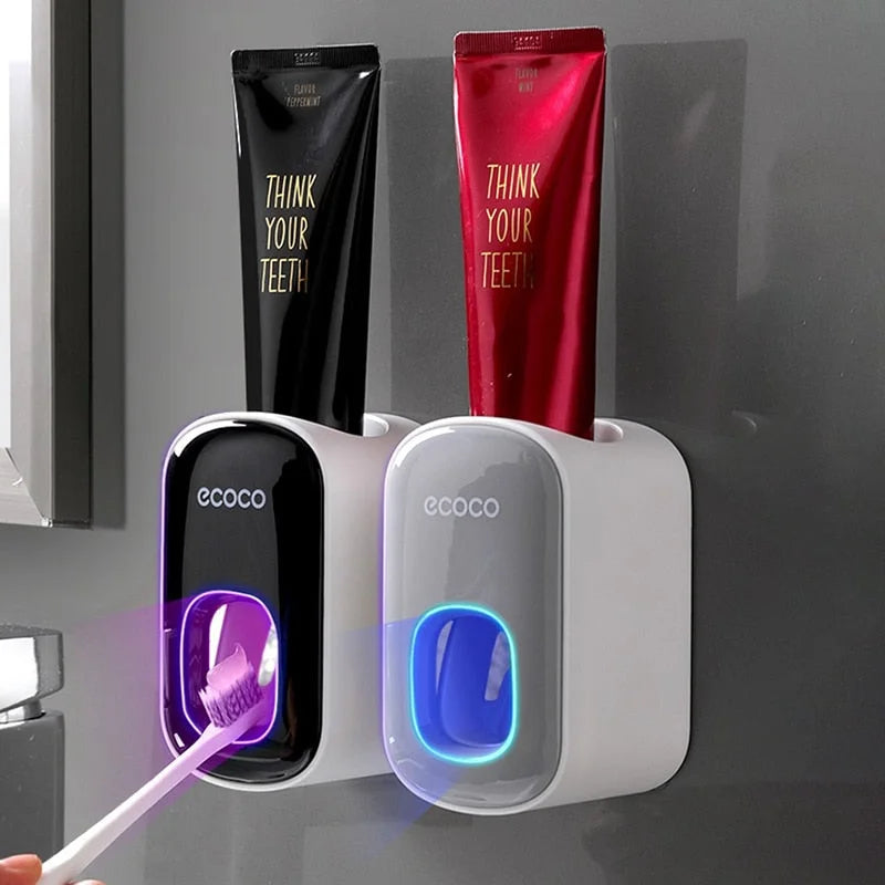 Convenient Automatic Toothbrush Holder Dispenser