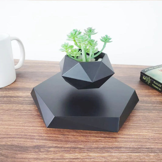 Levitating Plant Pot - Magnetic Floating Planter for Indoor