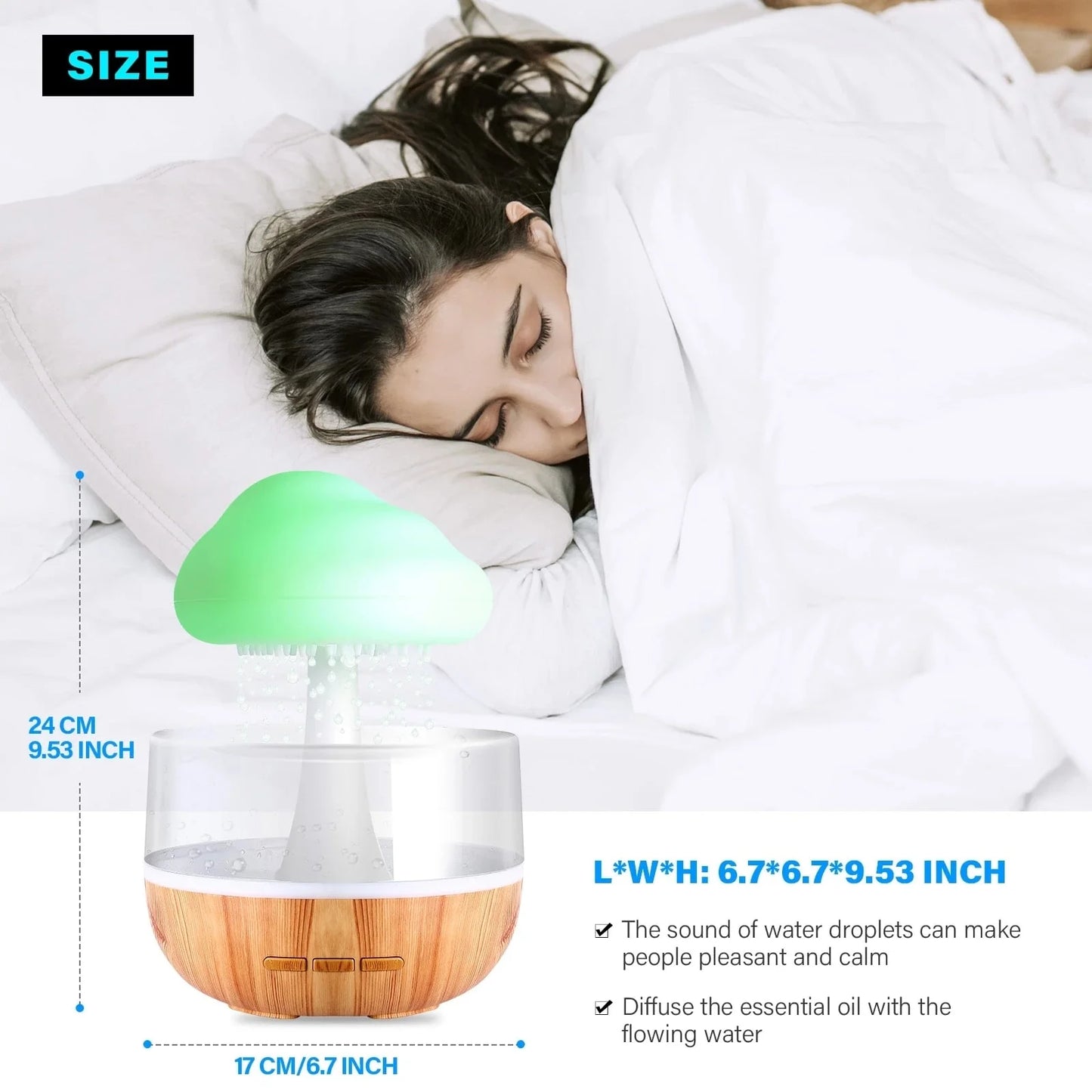 Desktop Rain Cloud Humidifier 