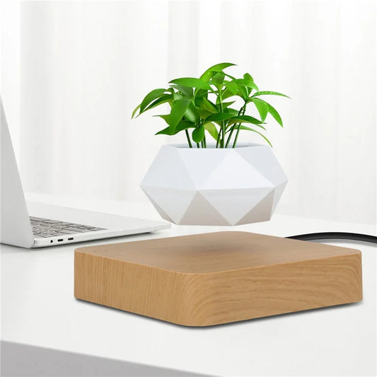 Levitating Air Bonsai Pot - Magnetic Floating Planter for Stunning Home Décor