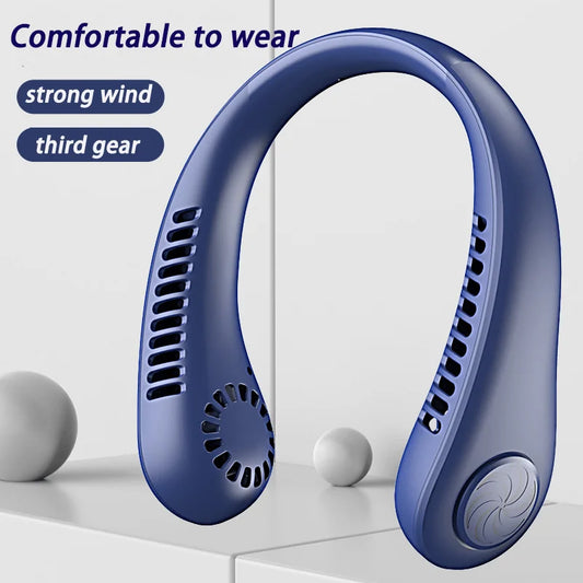 Mini Neck Fan - Portable and Stylish Cooling Solution! - Stay Cool Anywhere