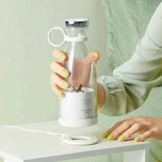 Portable Mini Blender Bottle - Wireless Electric Juicer For Fresh Juices Anywhere