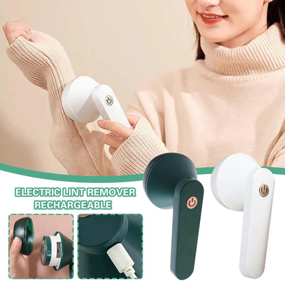 Premium Electric Trimmer Lint Remover - Fast USB Charging, Gentle Fabric Care